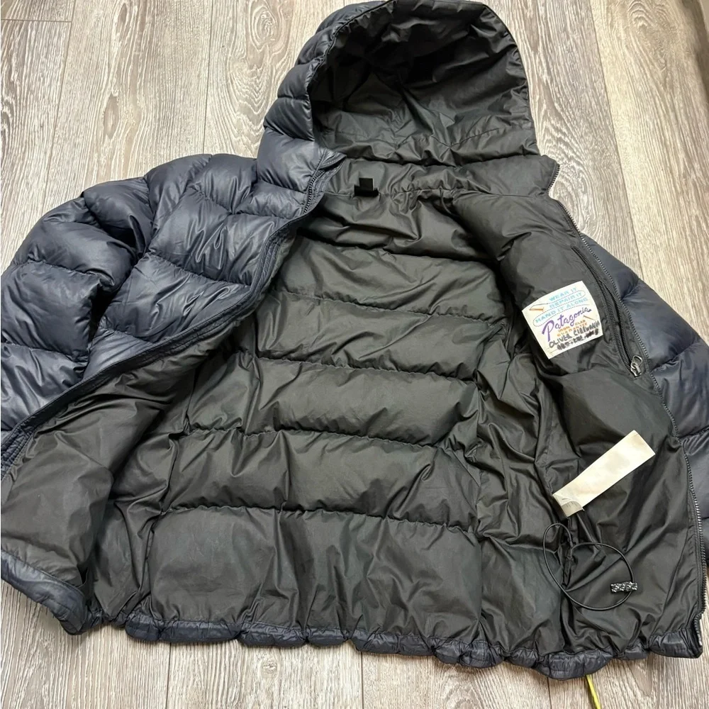 Patagonia netplus shells Kids Black Puffer Jacket size 12 big kids